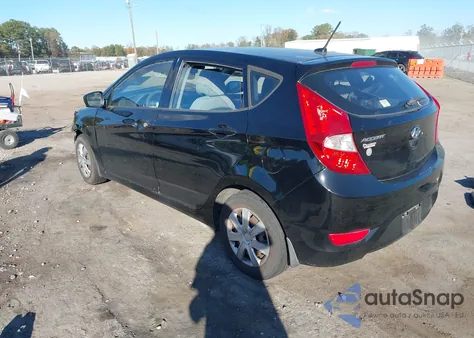 2012 Hyundai Accent Gs from USA, damaged, VIN KMHCT5AE6CU045643